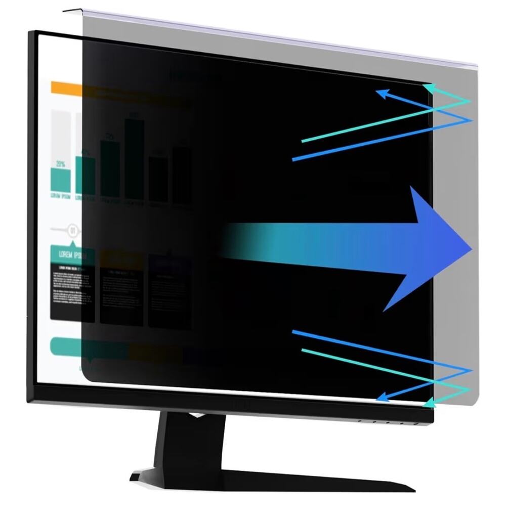 20-22 inch Privacy + Anti-Blue Light Computer Monitor Filter PC Screen Protector